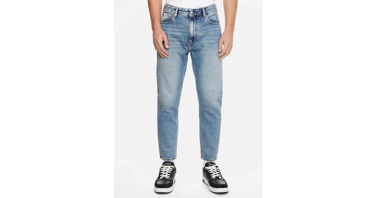 Calvin Klein Dad Jeans in Blue for Men Lyst