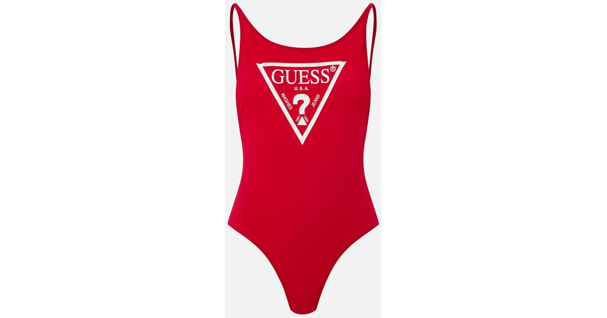 guess one piece bathing suit