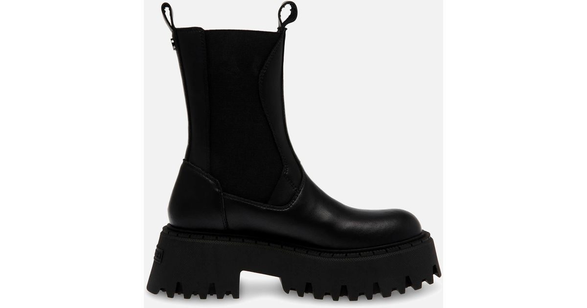 platform chelsea boots steve madden
