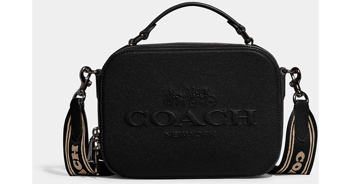 COACH Leather Crossbody Bag in Black for Men Lyst UK