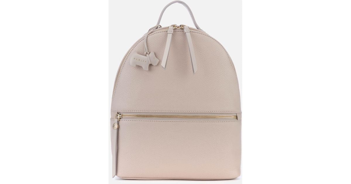 Radley Fountain Road Medium Backpack Zip Top Bag in Pink Lyst UK