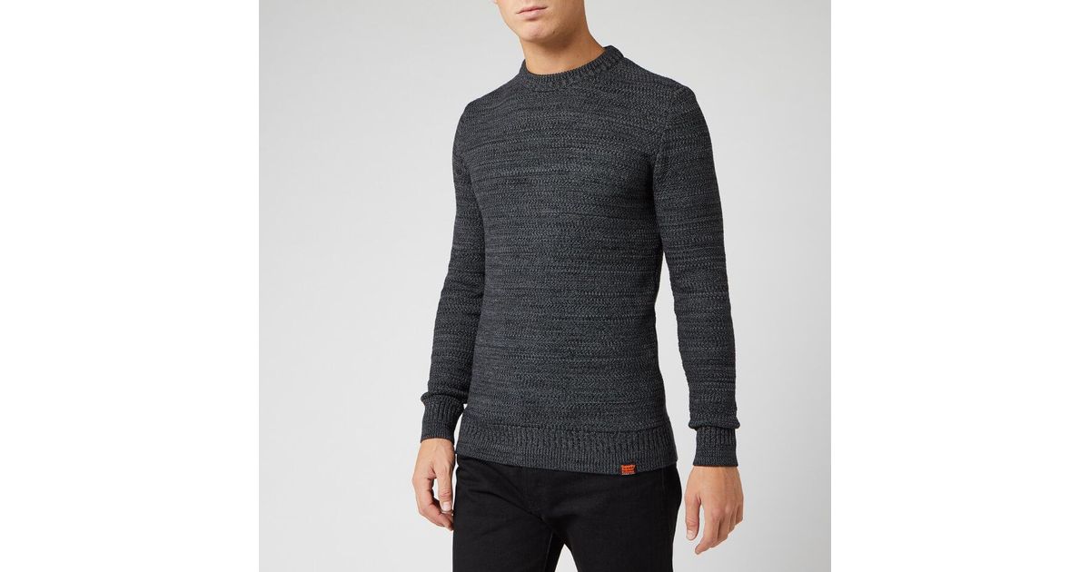 superdry keystone crew neck jumper