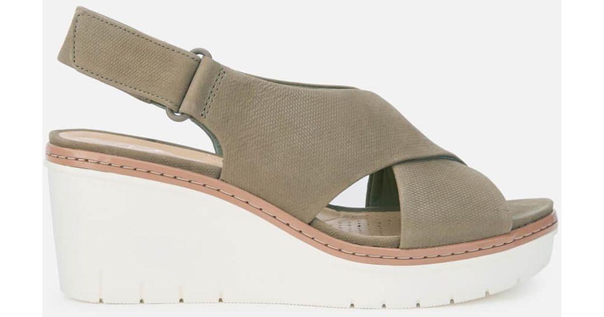 clarks palm candid silver