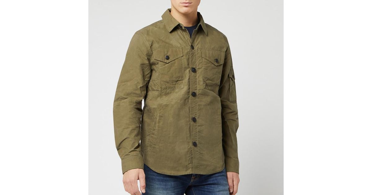 barbour dalby overshirt