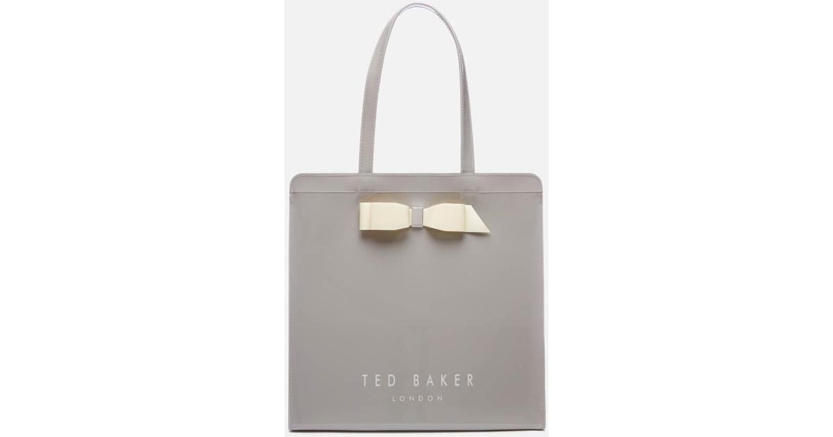 Ted baker grey bow bag sale
