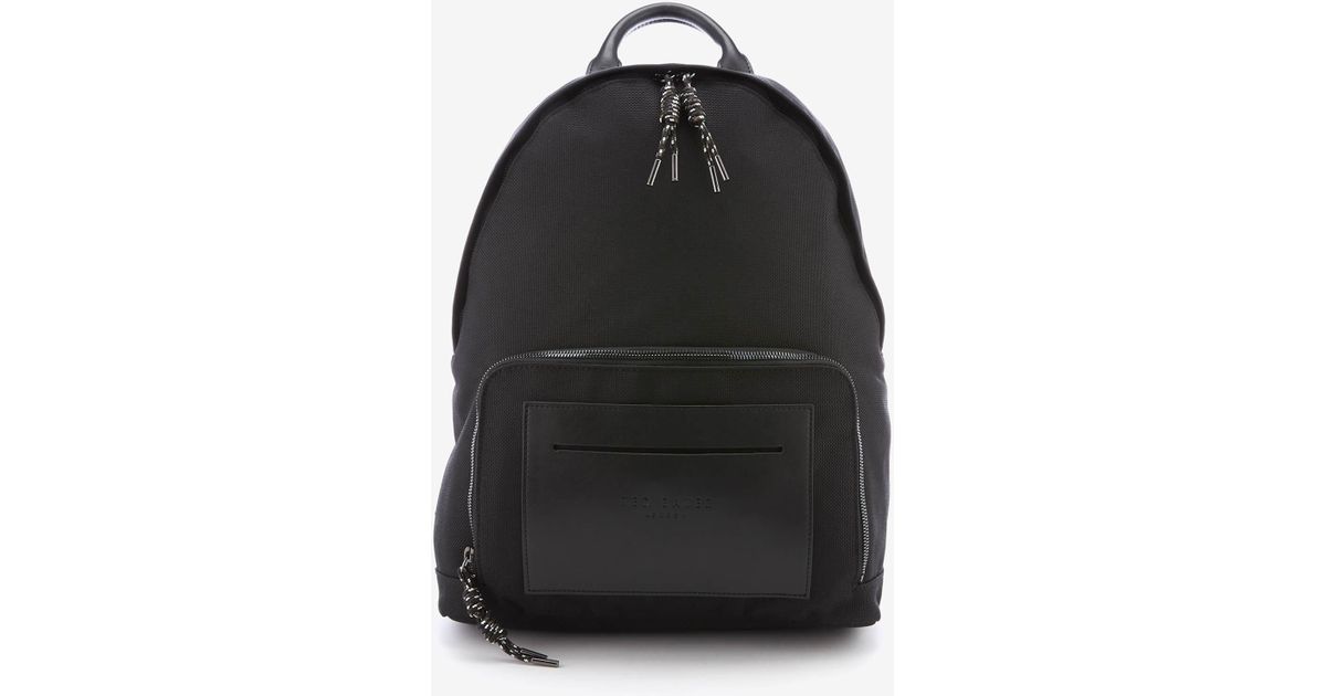 ted baker filer smart nylon backpack