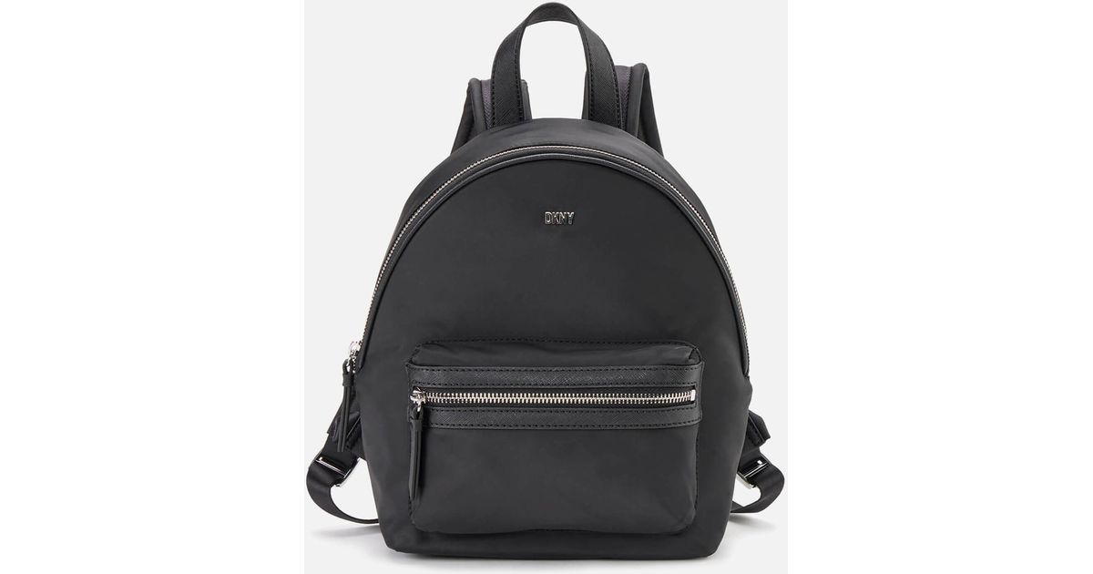 DKNY Casey Canvas Backpack in Black Lyst UK