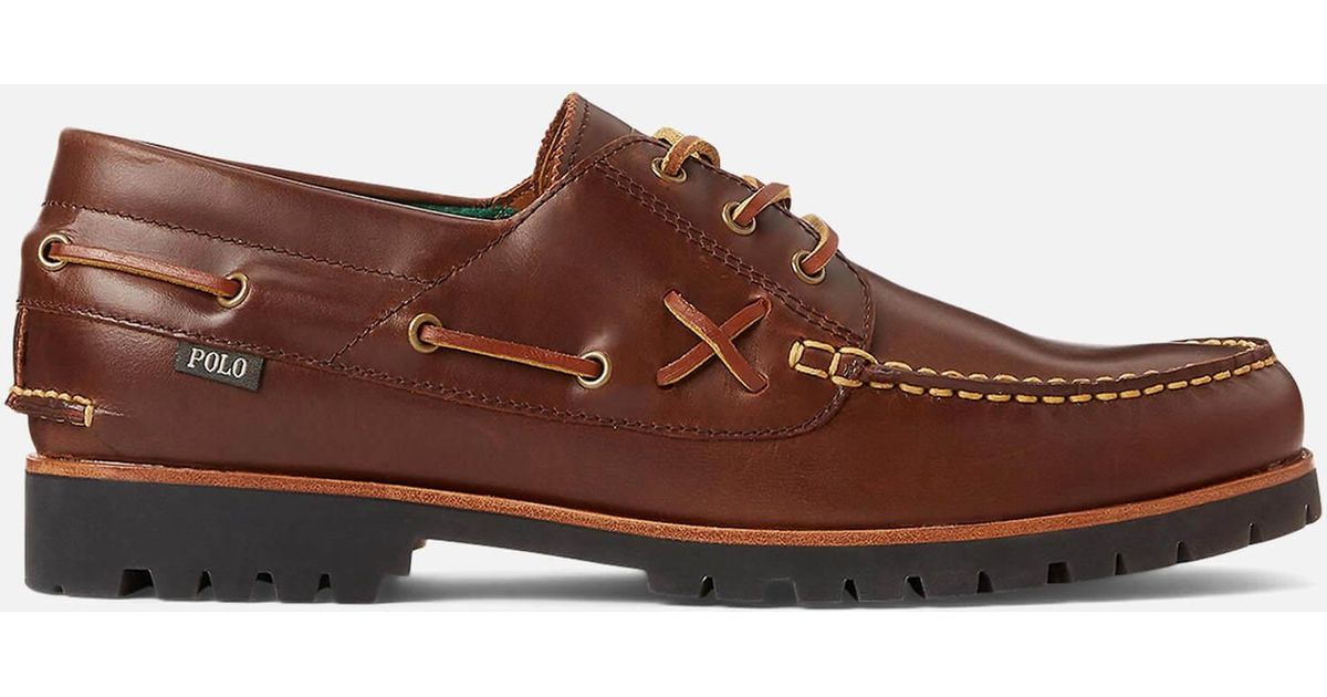 ralph lauren boat shoes women's