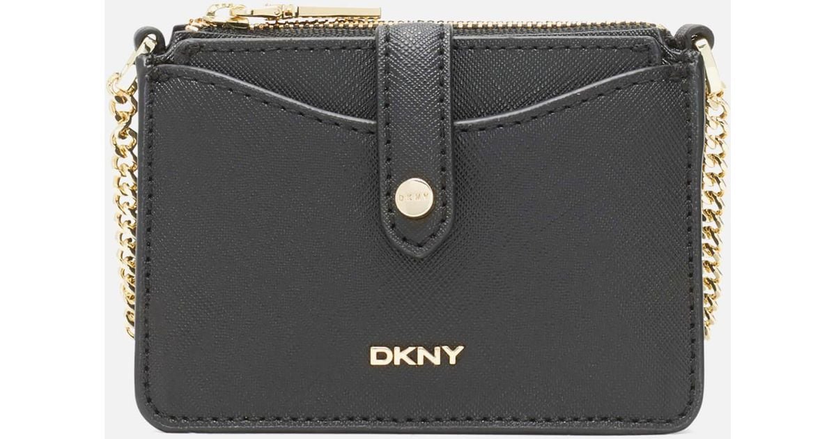 DKNY Thomasina Micro Mini Cross Body Bag in Black | Lyst Australia