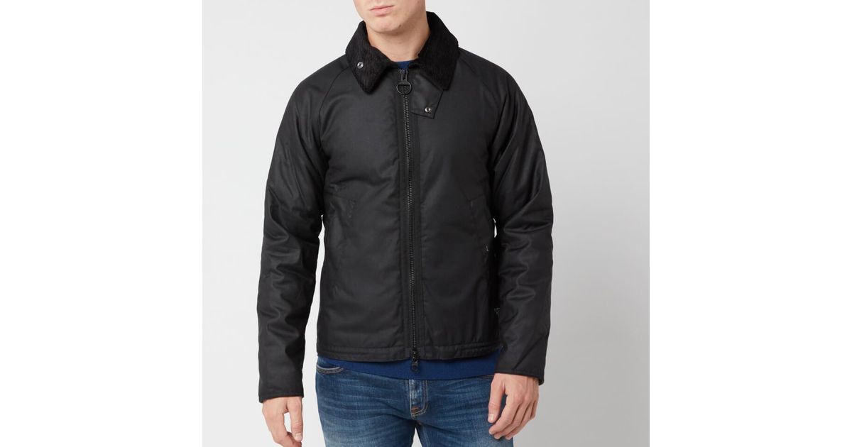 barbour beacon down jacket