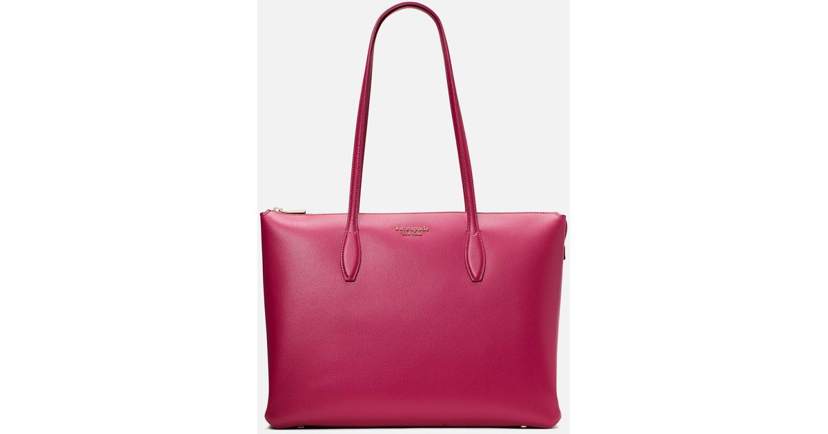 Kate Spade All Day Large Leather Tote Bag in Pink | Lyst
