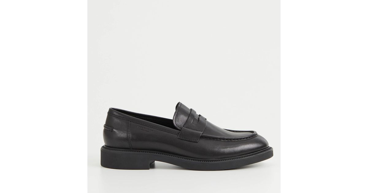Vagabond Shoemakers Alex M Leather Loafers in Black for Men | Lyst