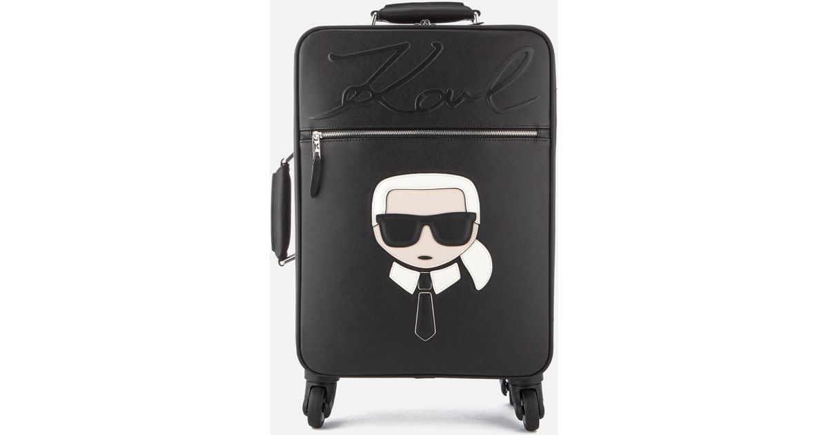 karl lagerfeld carry on luggage