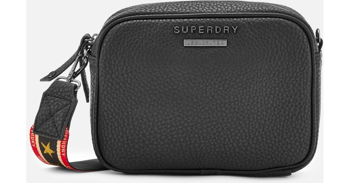 superdry delwen strap cross body bag