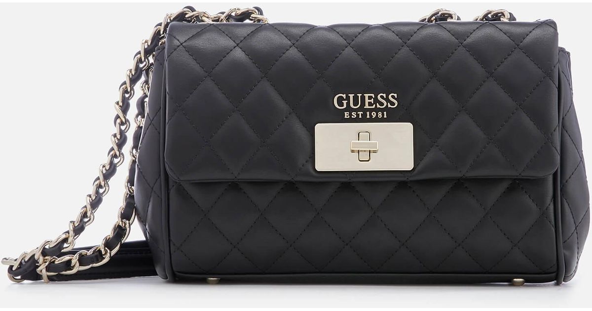 Guess Sweet Candy Convertible Cross Body Bag in Black | Lyst Australia