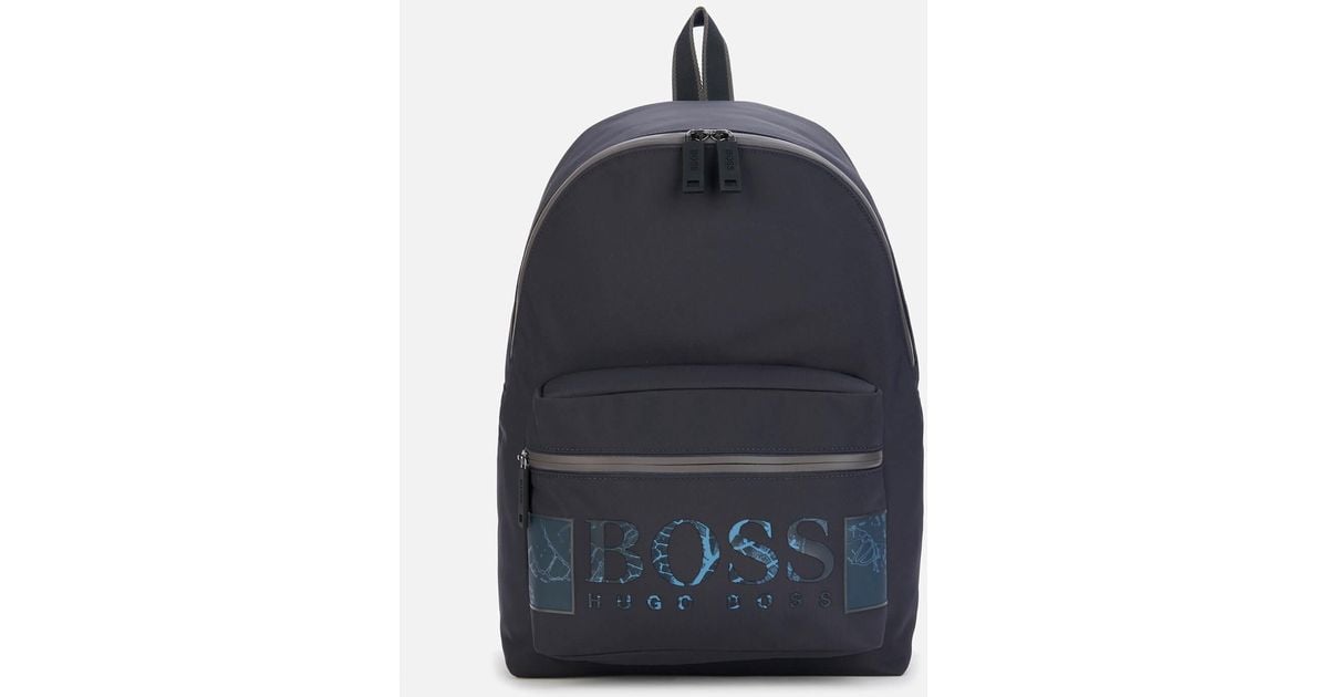 BOSS by HUGO BOSS Pixel Backpack in Blue for Men Lyst