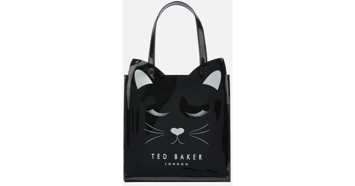 Ted Baker Cat Icon Small Bag in Black | Lyst Canada