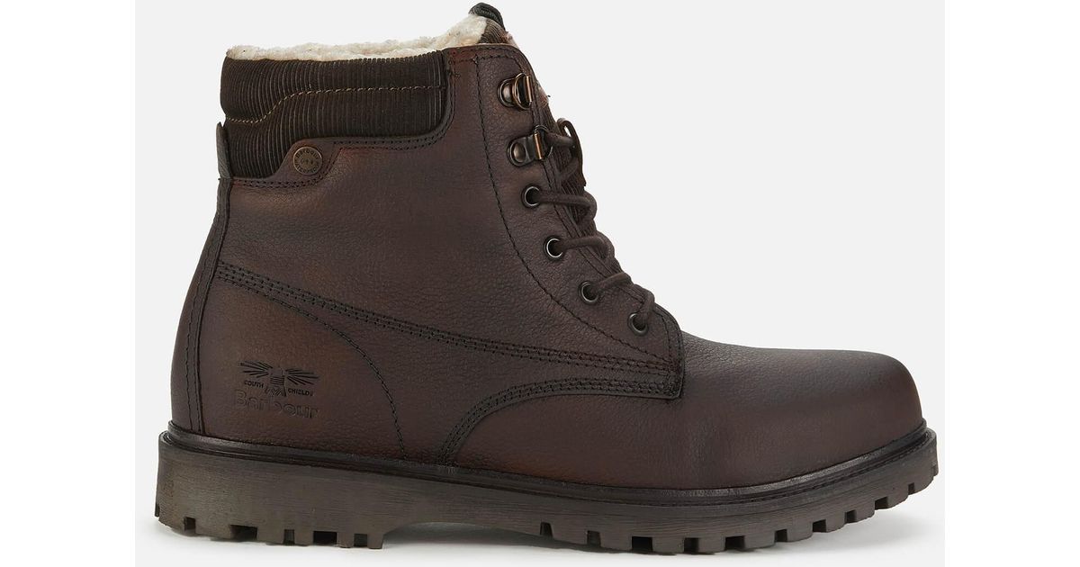 Barbour Macdui Waterproof Leather Lace Up Boots in Brown for Men Save 30 Lyst