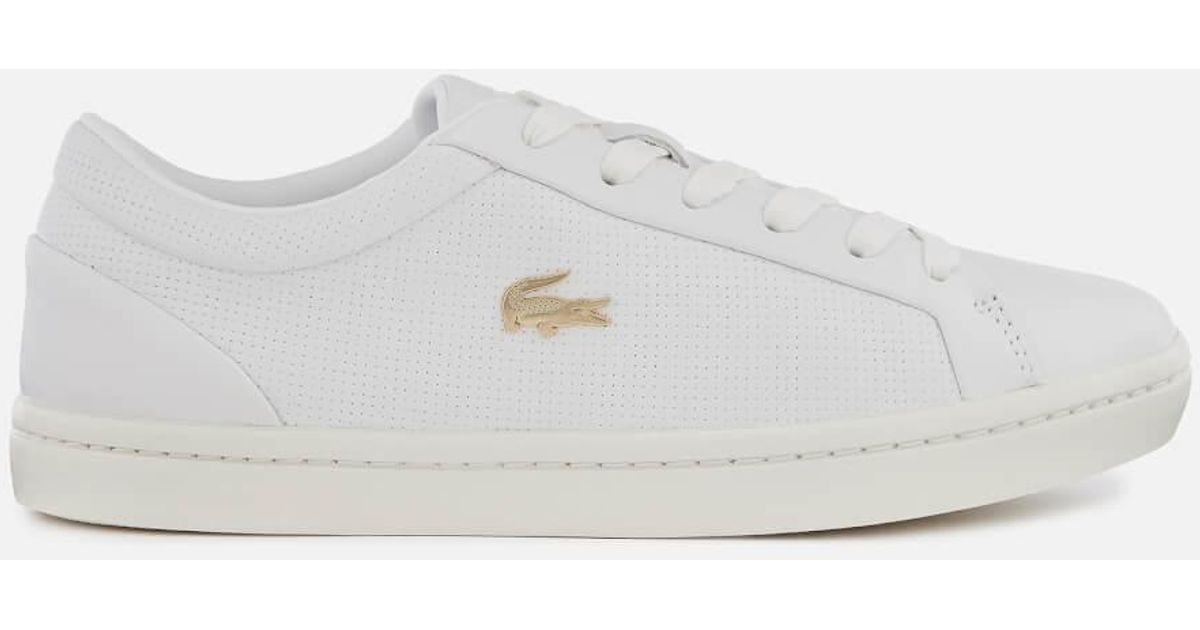 pant Sentimental Kina Lacoste Straightset 119 2 Leather Cupsole Trainers in White | Lyst Australia