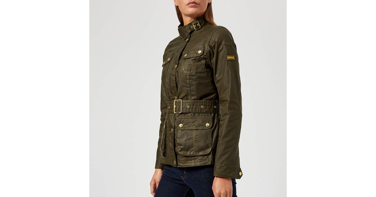 barbour international anglesey wax jacket