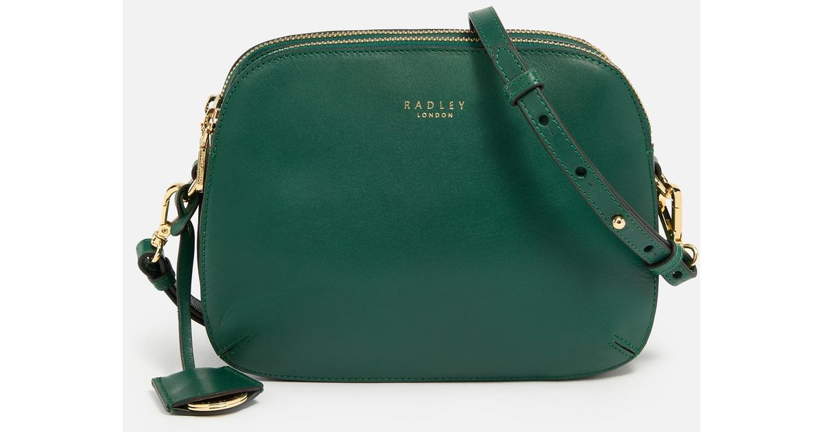 Radley Dukes Place Medium Leather Crossbody Bag in Green Lyst