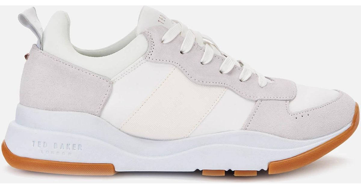 ted baker trainers silver