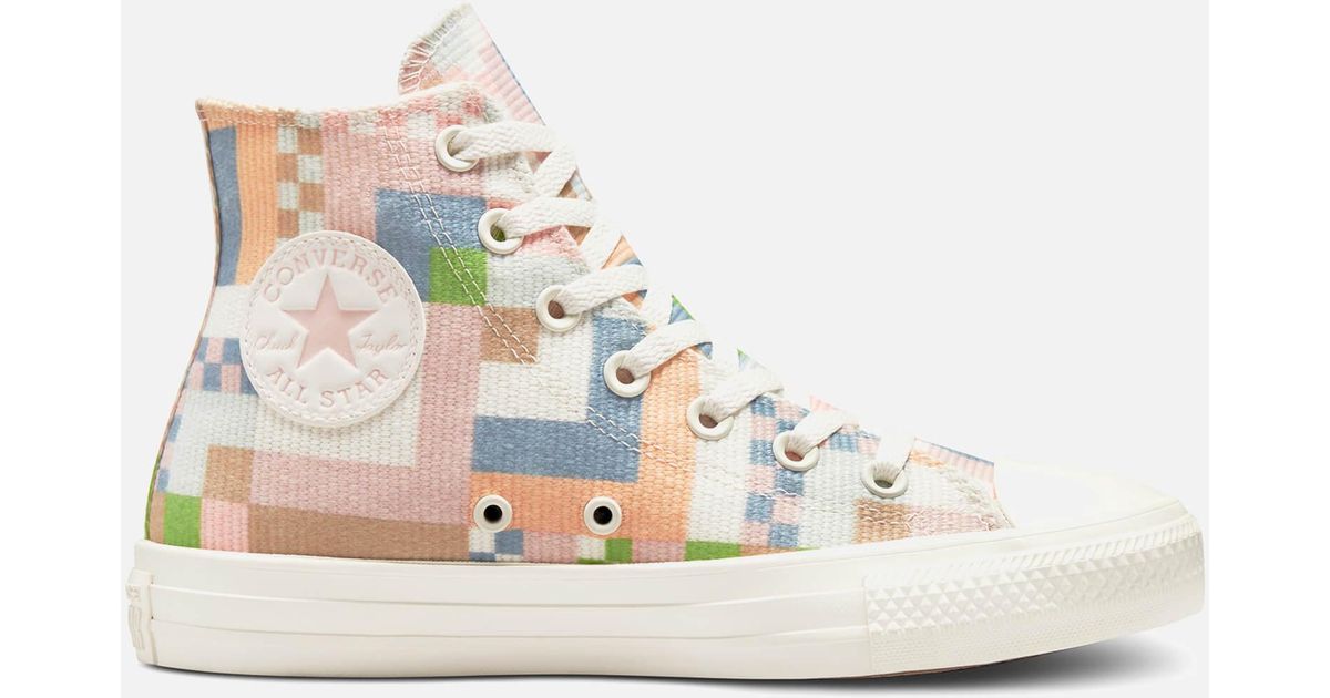 Converse Chuck Taylor All Star Crafted Stripes Hi-top Trainers | Lyst