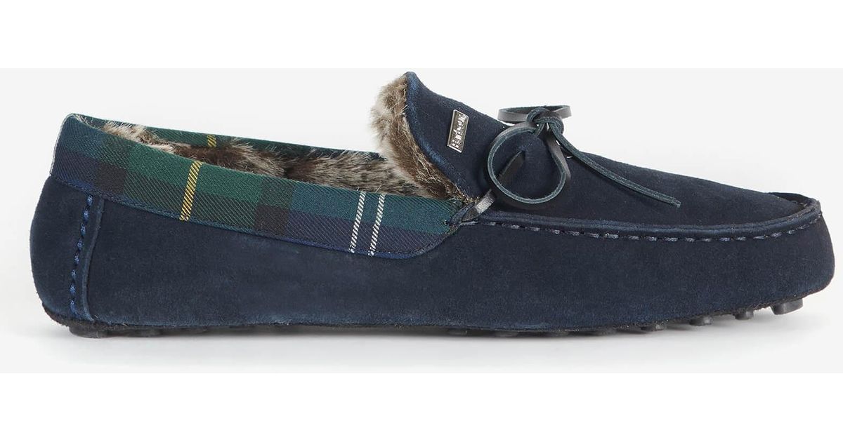 barbour tueart moccasin slippers