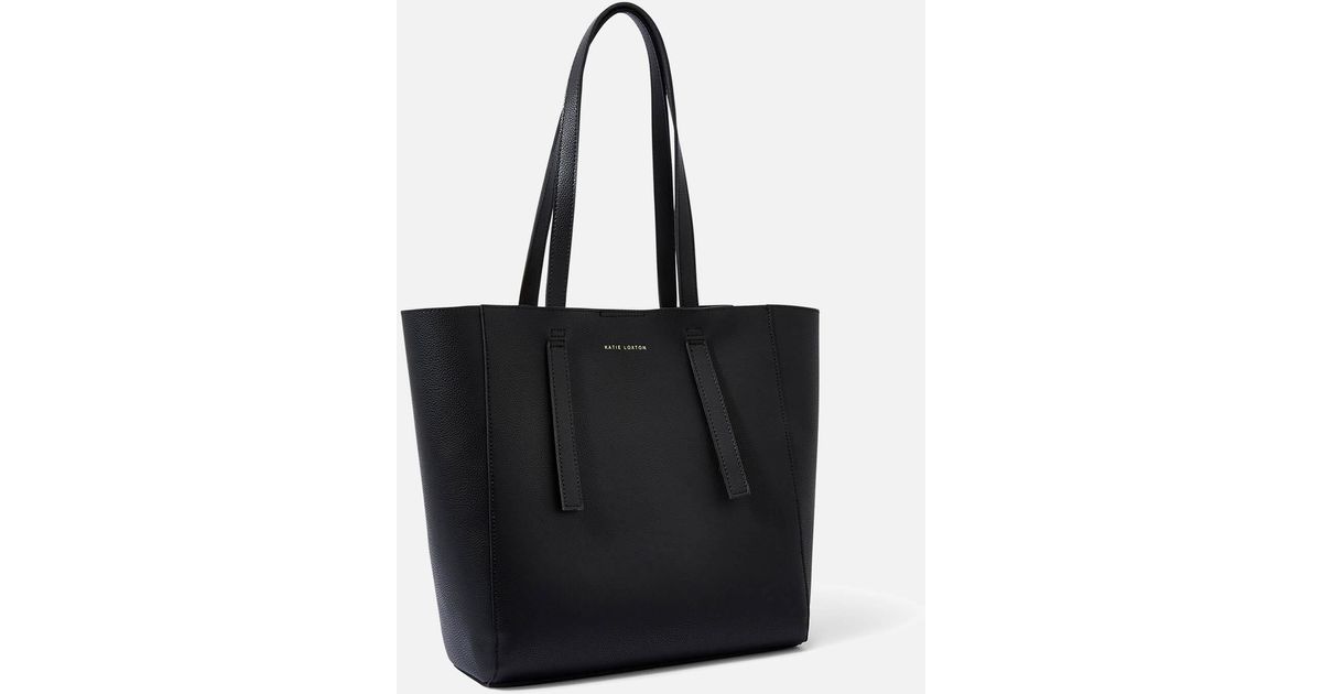 Katie Loxton Emmy Faux Leather Tote Bag in Black | Lyst UK