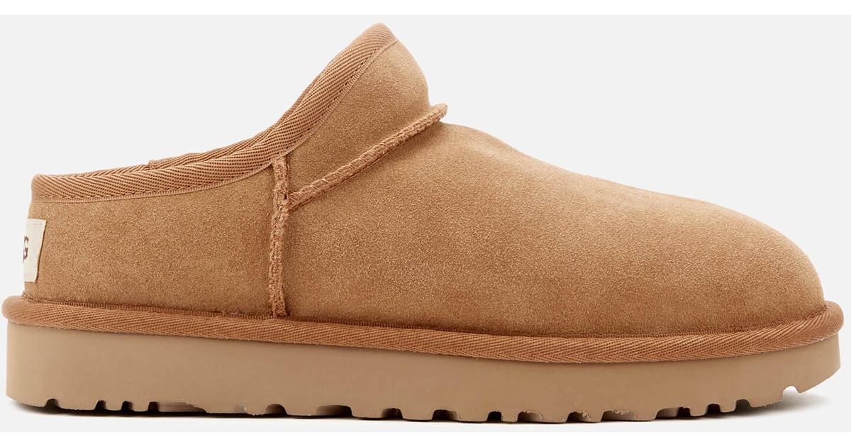UGG Classic Slippers in Tan (Brown) - Lyst