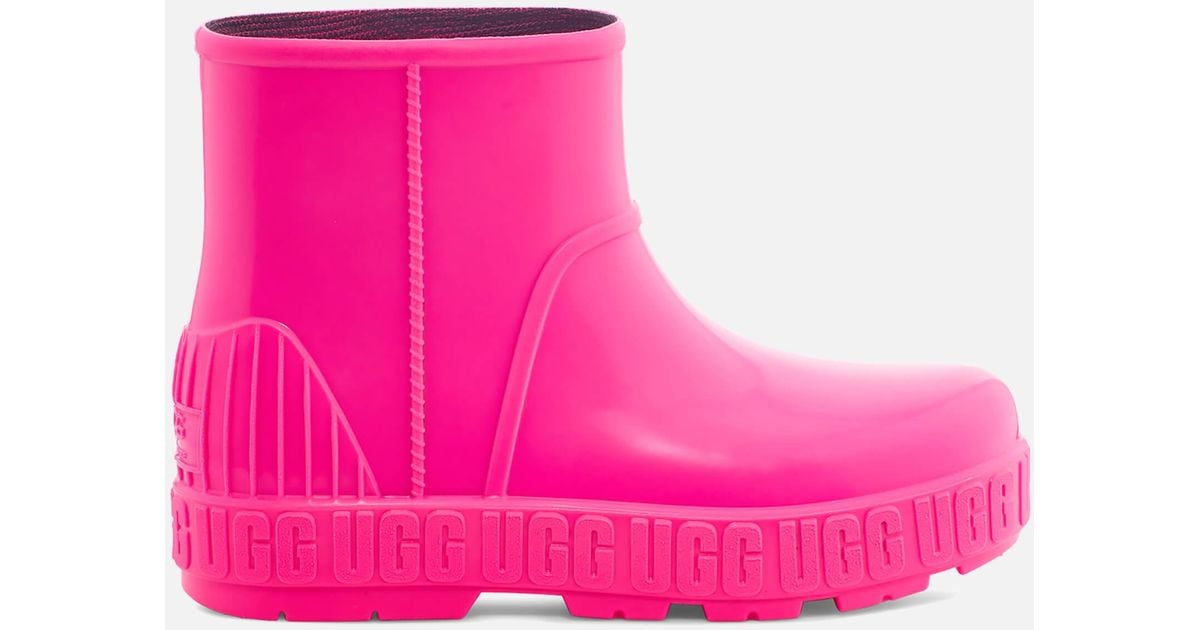 UGG Drizlita Waterproof Boots in Pink | Lyst