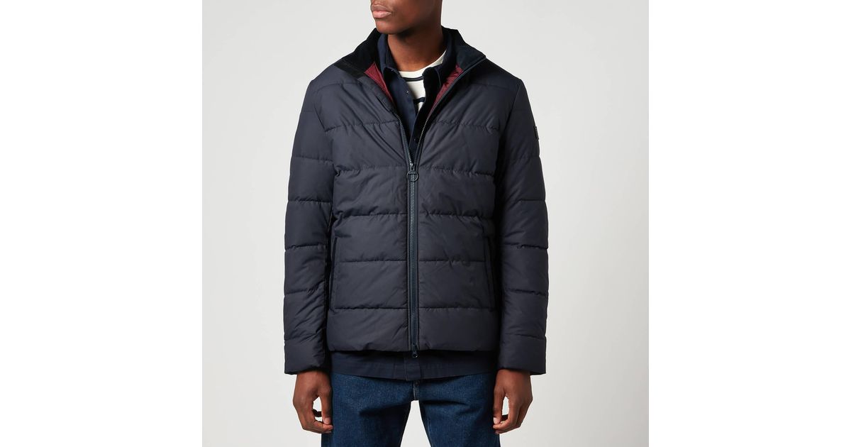 Barbour 55 Degrees North Rendle Quilt Jacket in Blue for Men | Lyst
