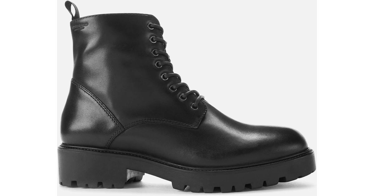 Fyrretræ Industriel Kondensere Vagabond Kenova Leather Lace-up Boots in Black - Lyst
