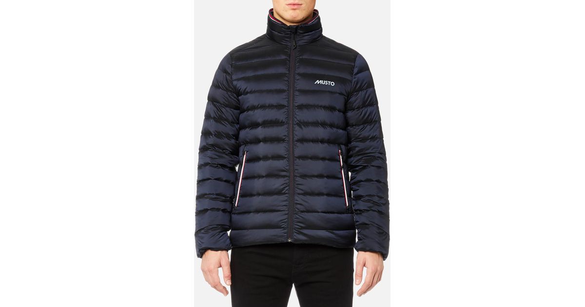 Musto Myers Packaway Jacket in Blue for Men Lyst UK