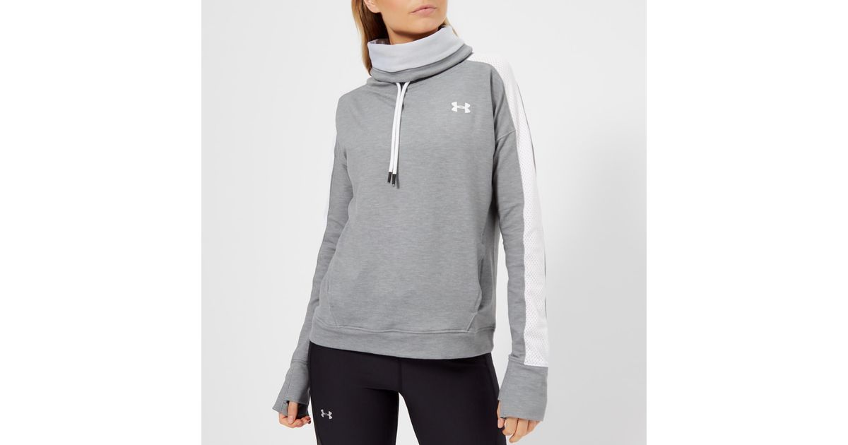under armour funnel neck hoodie