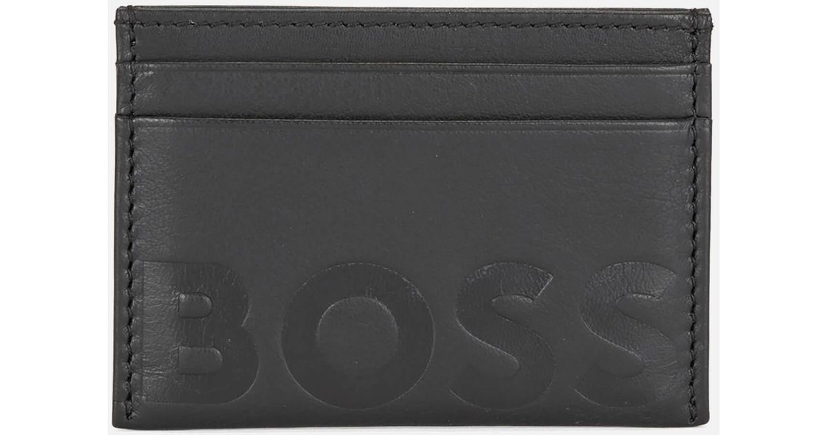 BOSS by HUGO BOSS Big Bb Slim Card Holder in Black for Men Lyst UK
