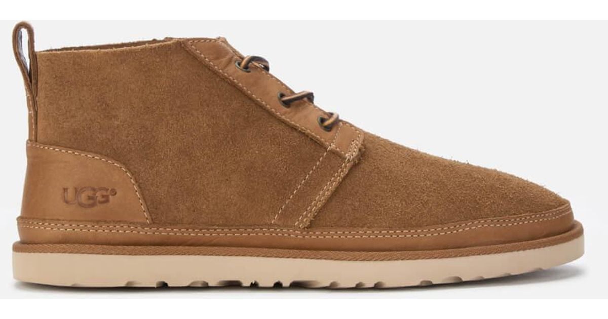 UGG Neumel Unlined Leather Chukka Boots in Tan (Brown) for Men - Lyst