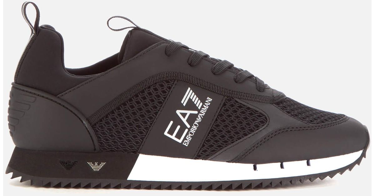 ea7 mesh casual runner trainers