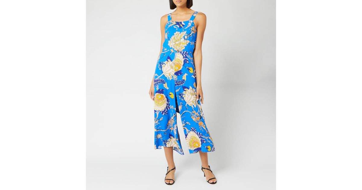 whistles blue jumpsuit