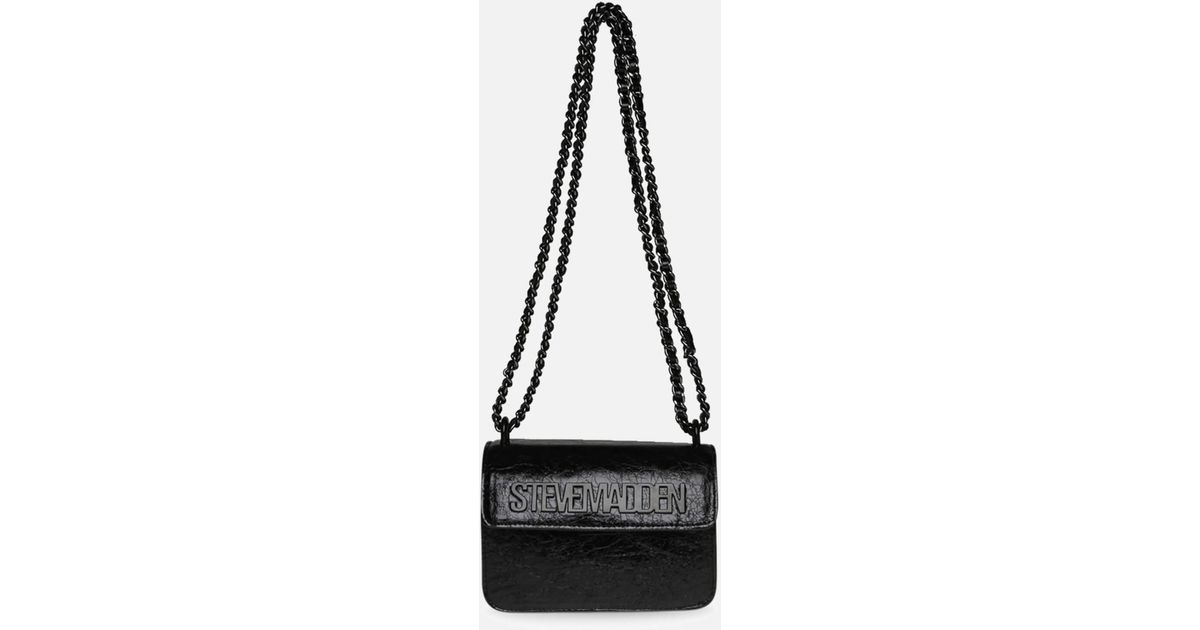 Steve Madden Bbetp Faux Leather Crossbody Bag in Black Lyst Canada
