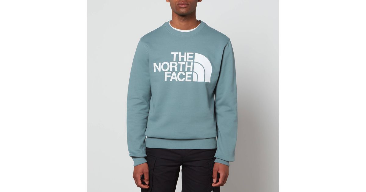 The North Face Fleece Standard Crew Sweatshirt in Blue for Men | Lyst