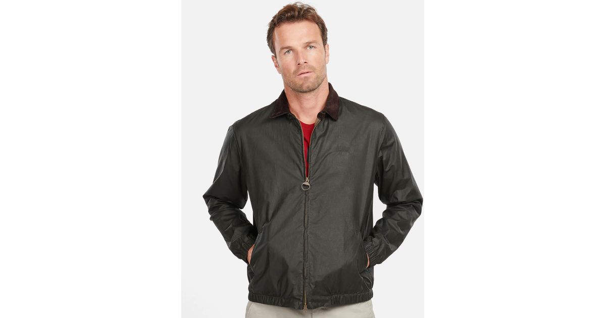 Barbour Barbour Vital Wax Cotton Jacket in Gray for Men | Lyst