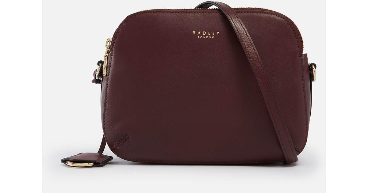 Radley Dukes Place Leather Cross Body Bag in Purple Lyst