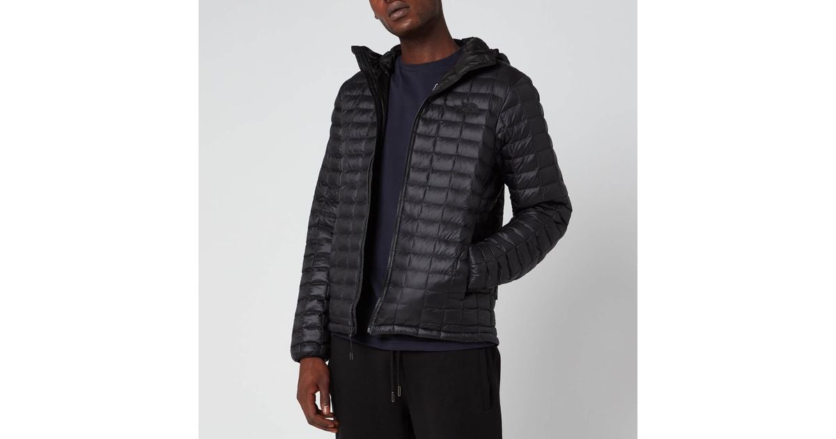 North face thermoball hoodie matte black store