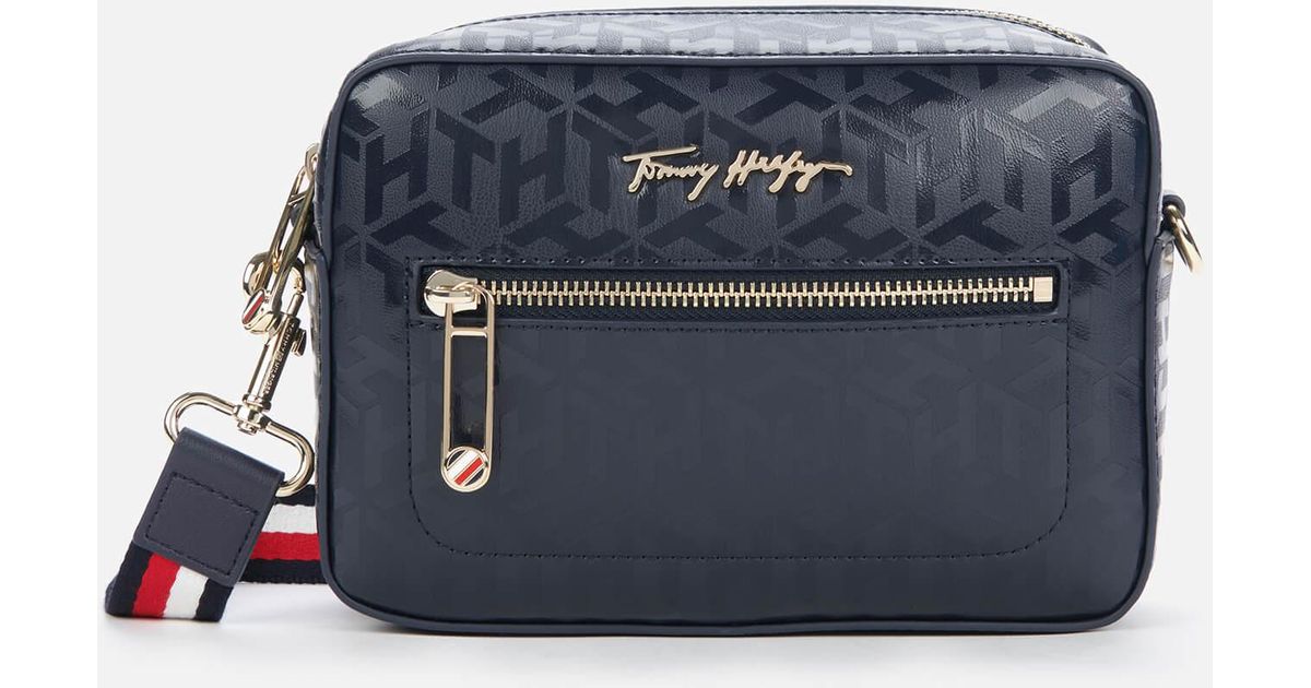iconic tommy camera bolsa monogram