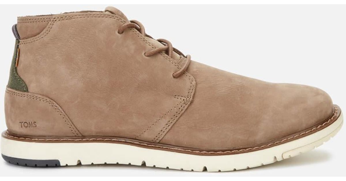 toms navi boots brown