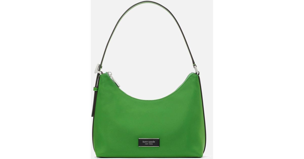 Kate Spade Sam Icon Nylon Small Shoulder Bag in Green Lyst