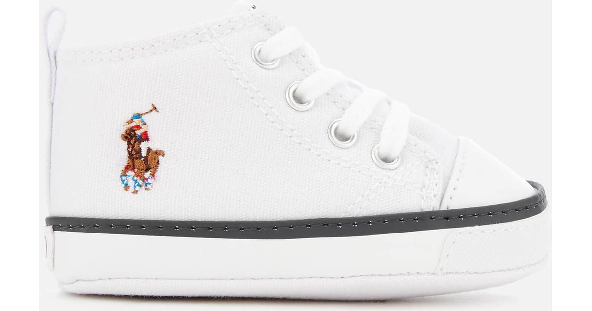 ralph lauren baby trainers