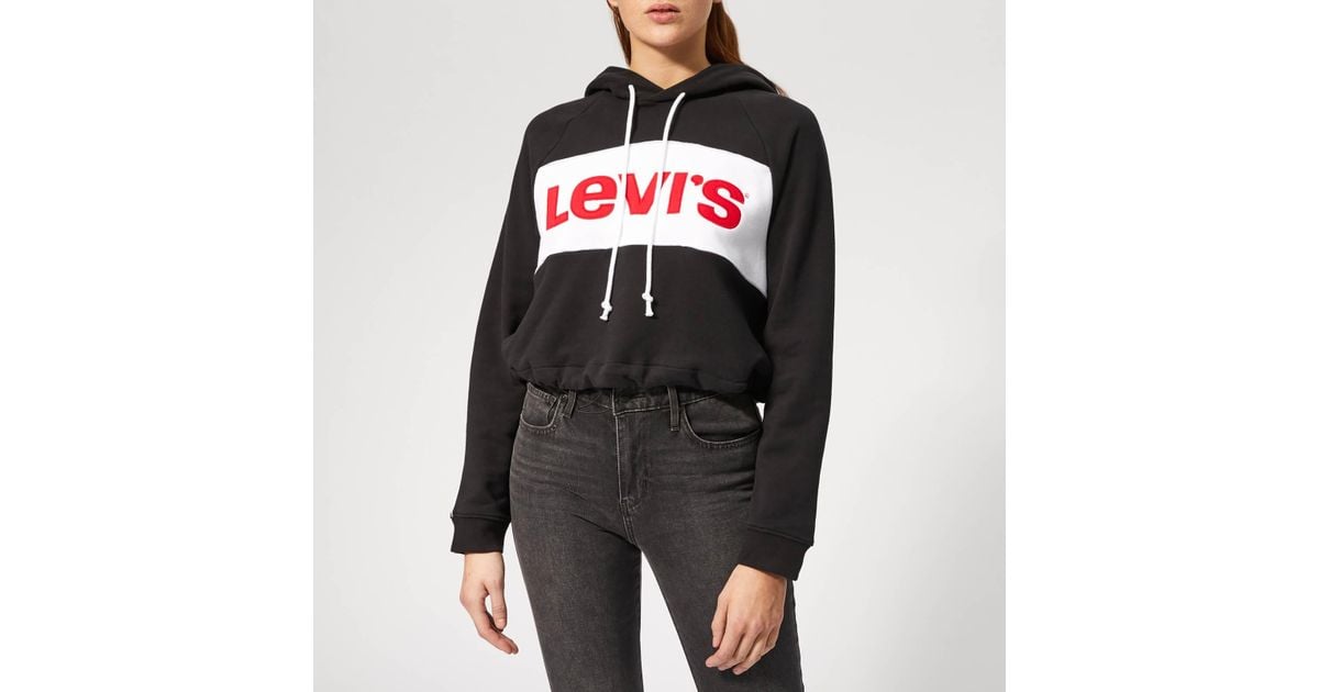 levis cinched hoodie