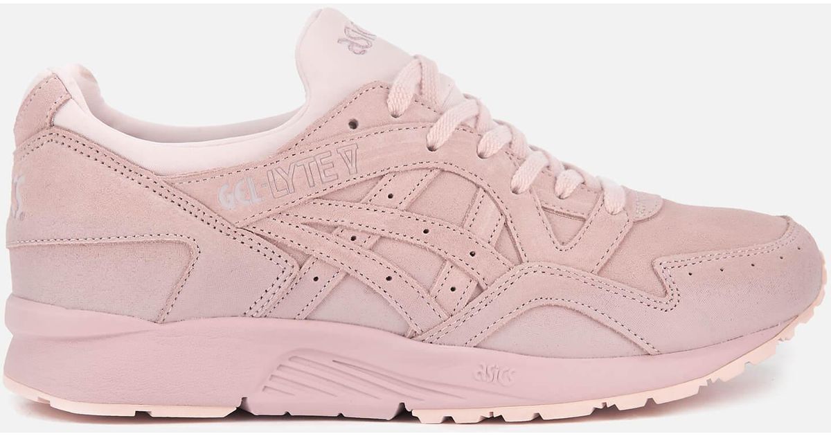 Asics Gel-lyte V Suede Trainers in Pink | Lyst